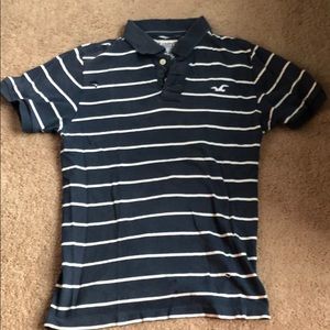 Hollister Surf Shop Striped Polo